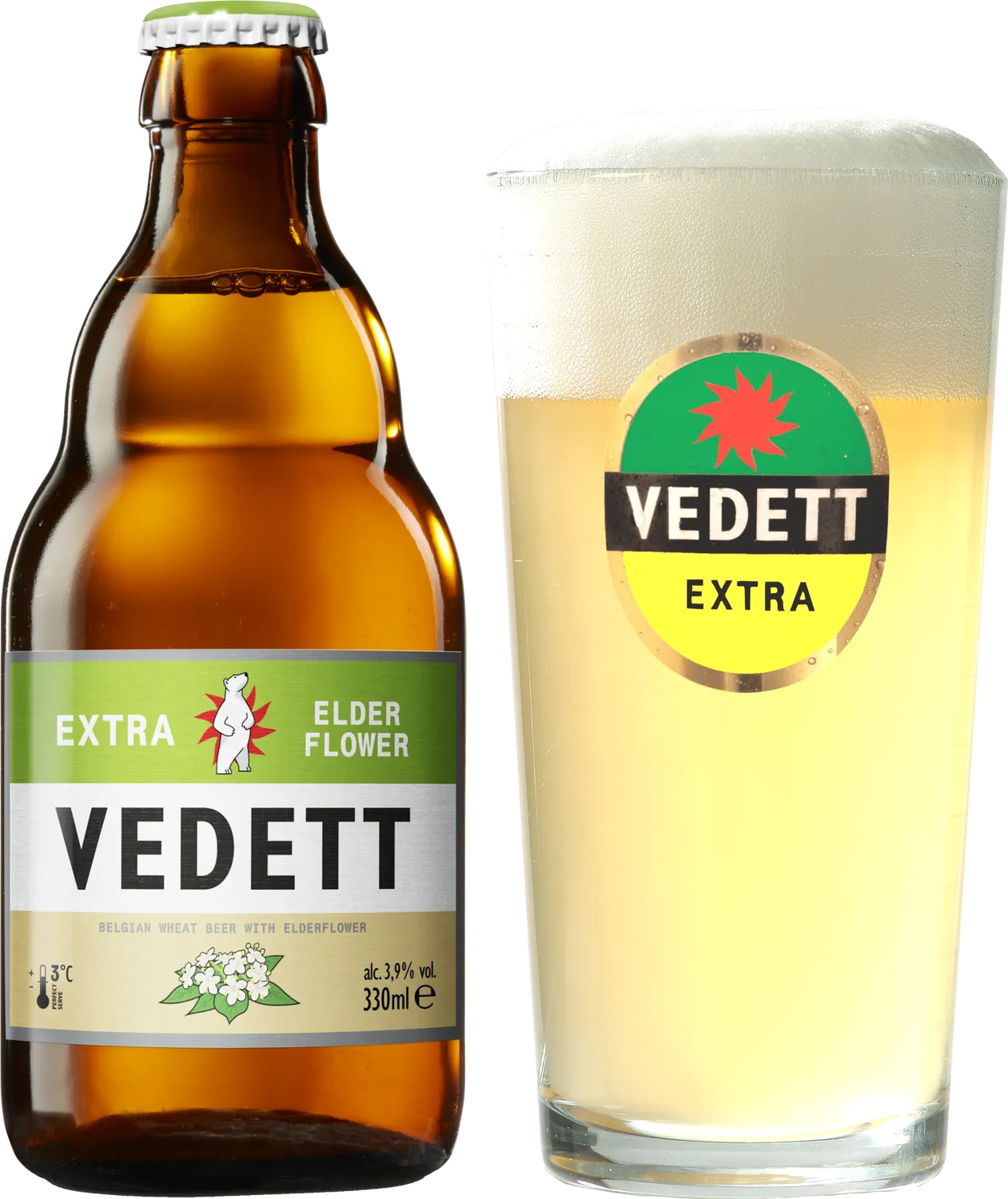 ヴェデット・エクストラ・エルダーフラワー 瓶330ml