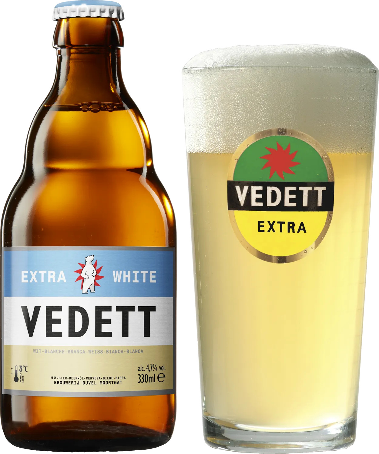 ヴェデット・エクストラ・ホワイト瓶330ml